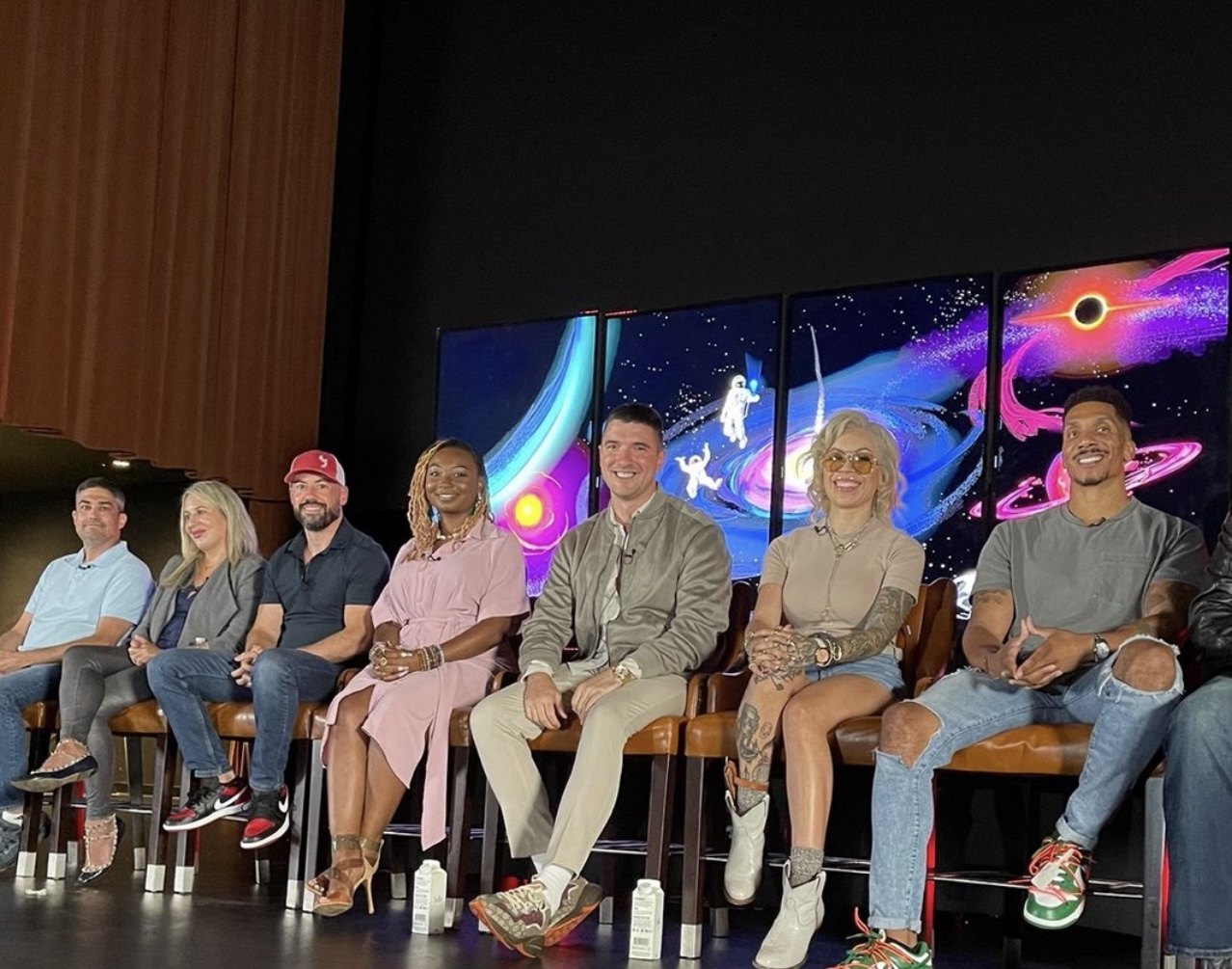 Rich McCoy on a business panel